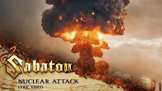 SABATON  Nuclear Attack Official Lyric Video [upl. by Reaht]