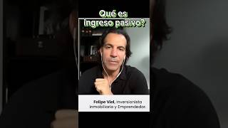 Qué es un INGRESO PASIVO negocios ingresopasivo [upl. by Shelia]