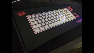 Unboxing  Mi teclado mecánico Redragon Dragonborn K630WRGB [upl. by Harts]