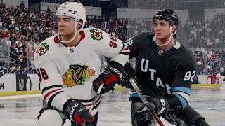 NHL 25 Gameplay PS5  Utah Hockey Club vs Chicago Blackhawks Full Game [upl. by Amliv771]