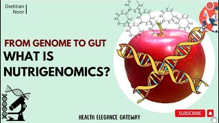 Genes to Plates Understanding Nutrigenomics Your Nutrition Your Health Role of Genes in Nutrition [upl. by Ciredor41]