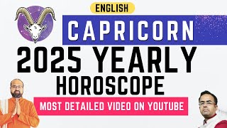 Capricorn 2025 Yearly Horoscope Zodiac Capricorn 2025 Predictions Career Wealth Love astrology [upl. by Arnaud]