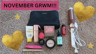 NOVEMBER GRWM [upl. by Linders]