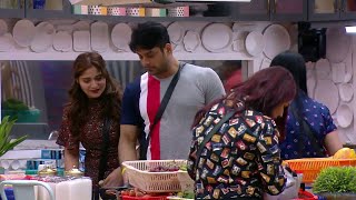 Bigg Boss First Episode  All SidNaaz Moments [upl. by Hteik413]