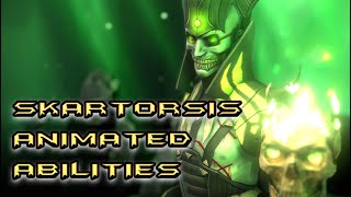 Raid Shadow Legends ¦ Skartorsis Animated Champion abilities ¦ Created by OmegaZulas [upl. by Yrogerg]