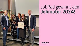 JobRad gewinnt den Jobmotor 2024 [upl. by Smeaj259]