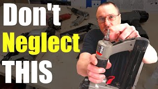 How to Lubricate Air Tools  Super Easy [upl. by Nesyrb]