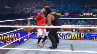 The Undertaker vs Wayne Rooney  WWE 2K23  FULL MATCH  WWE Mar 10 2024 [upl. by Dammahum]