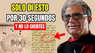 Di Esta Oración Para el Dinero por 30 segundos y Ve lo que Sucede en 24 Horas  Deepak Chopra [upl. by Joane]