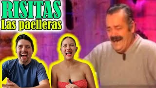 Humor ESPAÑOL  Reacción a Risitas  Las paelleras  Nos dio ATAQUE de RISA [upl. by Nylzzaj]