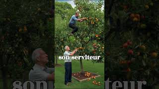 Voleur d’arbre fruitier pris en flagrant délit  👨 🎓✨ motivation inspiration leçondevie [upl. by Nirb]