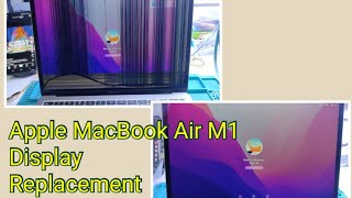 Apple MacBook Air M1 Display Replacement  Macbook Air Screen Replacement apple macbook foryou [upl. by Nagard360]