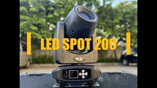 LED SPOT 200  MITEK Professional [upl. by Gertrudis]