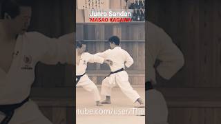 Junro Sandan Masao Kagawa Asai Tetsuhiko kata bunkai karate kata [upl. by Lorrimor]