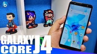 GALAXY J4 CORE  O PRIMEIRO SAMSUNG COM ANDROID GO ANÁLISE  REVIEW [upl. by Waddle]