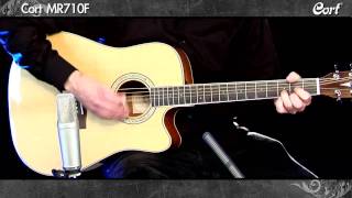 Cort MR710F Acoustic Guitar With Integrated Fishman Amplification [upl. by Heather]