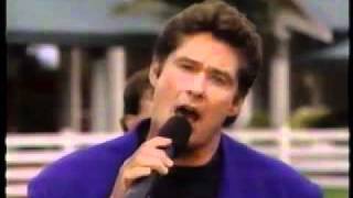 David Hasselhoff  Fallin in Love Live at Sea World 1995 [upl. by Hau]