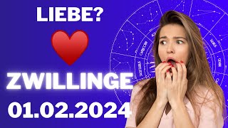 ZWILLINGE ♊️💔 Liebt die Person an die du denkst dich 😨 Horoskop  01Februar 2024 zwillinge [upl. by Saffren]