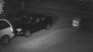 Security Camera Catches Car Vandalism  Part 2 [upl. by Delle]