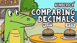 Comparing Decimals  Less Than and Greater Than Decimals  Grades 46 [upl. by Estus]