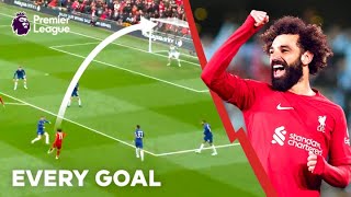 EVERY MOHAMED SALAH PREMIER LEAGUE GOAL [upl. by Ailalue]