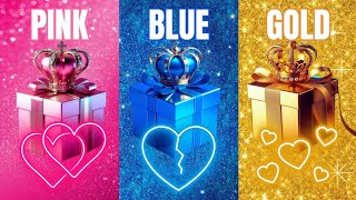 Choose Your Gift 2024 💝💝🎁 3 gift box challenge 2 good vs 1 bad 3giftbox pickonekickone quiz [upl. by Ariam]