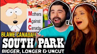 CANADIAN WATCHES THE SOUTH PARK MOVIE FOR THE FIRST TIME South Park Bigger Longer amp Uncut Reaction [upl. by Avie]