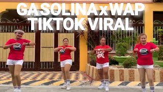 GASOLIA x WAP  Tiktok Dance Fitness  Stepkrew Girls [upl. by Ydaj]