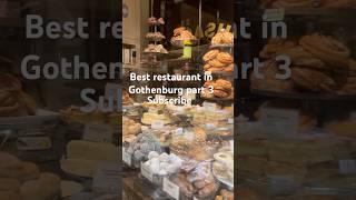 Best restaurant in Gothenburg famous [upl. by Drahsar]