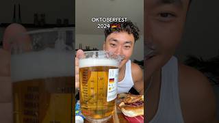 NEXT YEAR OKTOBERFEST 2025 WE UP 🍺🥨🇩🇪 oktoberfest germany 2024 eatingshowasmr trending [upl. by Eisak906]