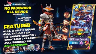 NEW Script Skin Yss Collector No Password  Effect amp Voice  New Patch Mobile Legends [upl. by Althea652]