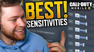 The BEST COD Mobile Sensitivity Calculator Standard FOV Sync Sniper More [upl. by Coyle]