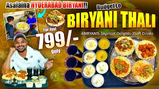 Athithi Biryani Ruchulu Kukatpally Asalaina Hyderabad Biryani🔥 Ft5monkeys Food [upl. by Einehpets]