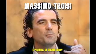 MASSIMO TROISI E LAGENDA TELEFONICA DI GIANNI MINA [upl. by Odarbil]