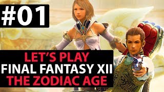 Lets Play Final Fantasy XII The Zodiac Age Walkthrough 100  Opening Scenes  Part 1 [upl. by Naneek]