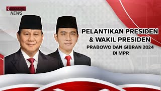 LIVE  Pelantikan Presiden dan Wakil Presiden Periode 20242029 [upl. by Sadie]