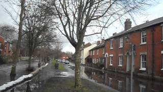 Situation serious at Water Lane Winchester 10th Feb 2014 [upl. by Hartmunn]