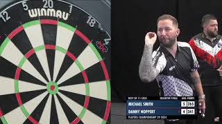 Darts 2024 Players Championship 29 Quarter Final  Noppert v Smith Highlights [upl. by Ennirac808]