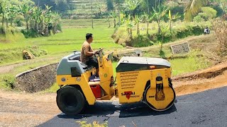 HARI KE TIGA PENGASPALAN HOTMIX JALAN PENGHUBUNG ANTAR DESA [upl. by Glenna295]