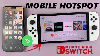 How To Connect Nintendo Switch To Mobile Hotspot [upl. by Llirrehs965]