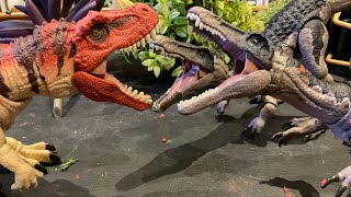 Baryonyx vs ceratosaurus Stop motion [upl. by Dremann845]