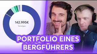 Bergführer mit 150000€ Eigenheim und ETF Portfolio PortfolioCheck mit Goldgraf  Stream Highlight [upl. by Einehpets]