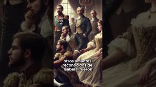 Los amantes de Isabel II Una vida de excesos historia history shorts [upl. by Annovy746]