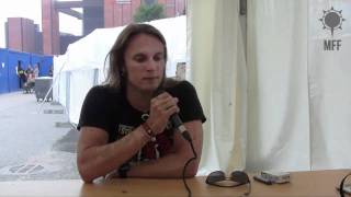 Mathias Nygård Interview  Tuska Festival 2011 [upl. by Votaw]