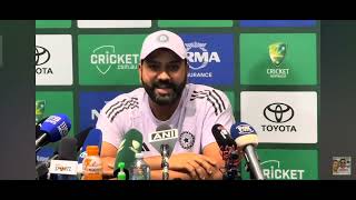 ROHIT SHARMA PRESS CONFERENCE ROHITSHARMSA [upl. by Cohl]