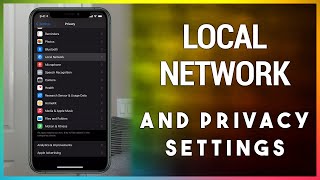 Cant Connect to Chromecast or Roku Check This Setting  Local Network Privacy Setting [upl. by Merissa]