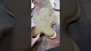 Gingerbread Man Plates Make your own with templates from claysharemarketcom madewithclayshare [upl. by Gabriello]