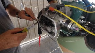 Minimax 1100r Aircraft  Valve Adjustment and other Maintenance [upl. by Eelamme]