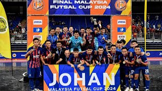 VLOG  JDT Juara Malaysia Futsal Cup 2024 [upl. by Sinegold]