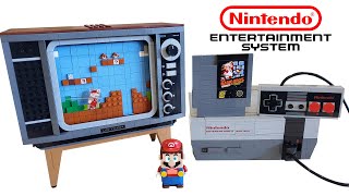 LEGO Nintendo Entertainment System 71374 Review [upl. by Rosel726]